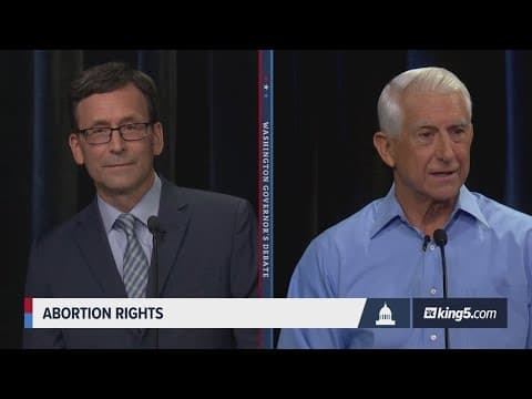 Washington governor's debate: Ferguson, Reichert on reproductive health care, abortion rights