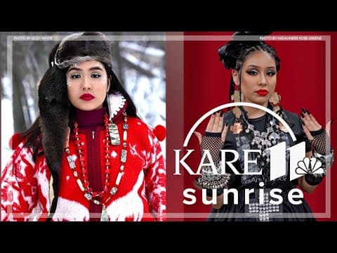 'I'm really proud of my grandma': model shines light on her Native culture grandmother's fashion lin