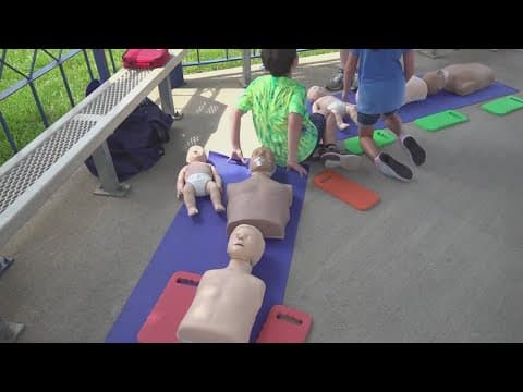 Learning CPR on Lifesaver Day with the American Heart Association