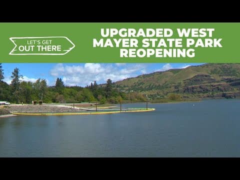 Columbia River Gorge's West Mayer State Park gets new boat ramp in time for summer