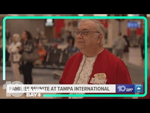 Family reunites at TPA for first time in 10 years
