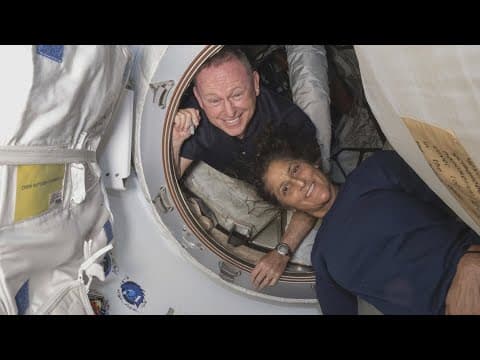 NASA discusses astronauts return to Earth