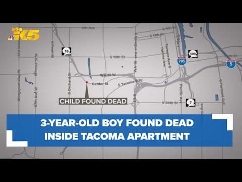 3-year-old found dead inside Tacoma apartment