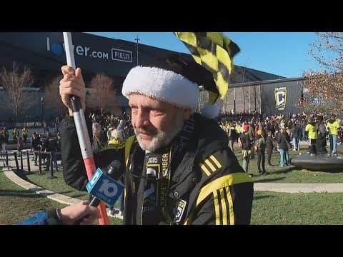 20,000 Columbus Crew fans showed up downtown for the championship parade
