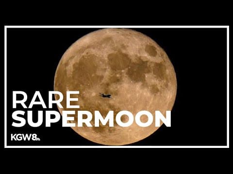 Clouds likely to block Oregon’s view of rare ‘blue’ supermoon