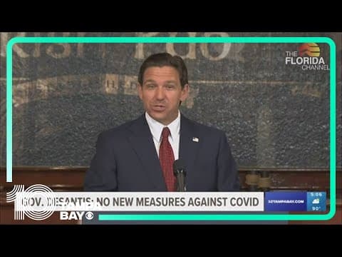 DeSantis: No new measures against COVID