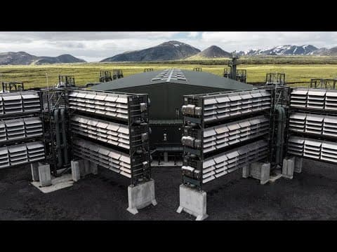 This giant vacuum can zap carbon dioxide out of the air, here's how it can help with global warming