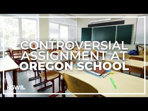 Controversial 'sexual fantasy' assignment in health class at Eugene high school