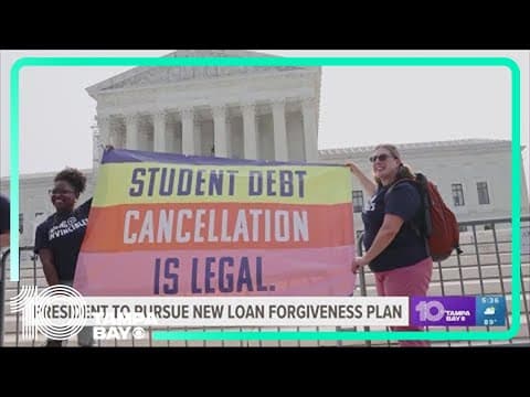 President Biden to pursue new loan forgiveness plan