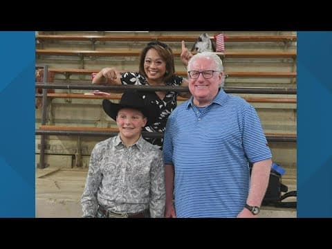 Wake Up CBUS's Angela An helps show steer at Ohio State Fair