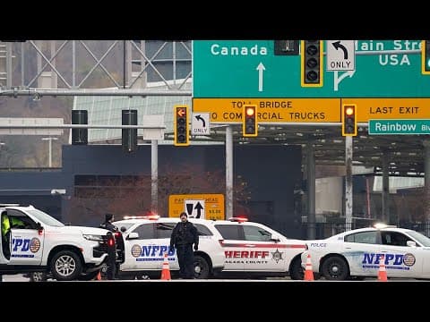 FBI investigating explosion at border crossing between U.S. and Canada