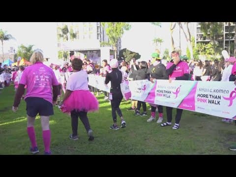 Komen More Than Pink Walk in San Diego | Live from Balboa Park