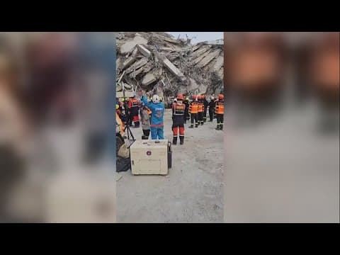 Search for survivors continues after earthquake in Myanmar