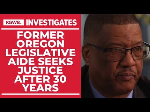 Former legislative aide seeks settlement after Oregon lawmakers admit he was wrongly accused