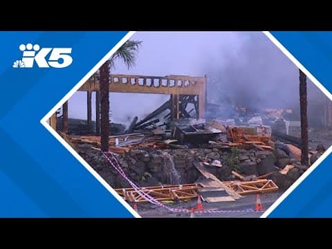 Large blaze burns down Seattle home under construction in fire