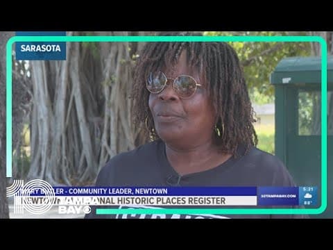 Sarasota's Newtown neighborhood now has historic recognition