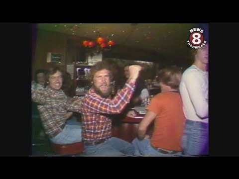 Super Bowl celebration in an Ocean Beach Bar 1979