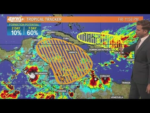 Friday 5 AM Tropical Update: Tropical development possible in Caribbean Sea first week of November