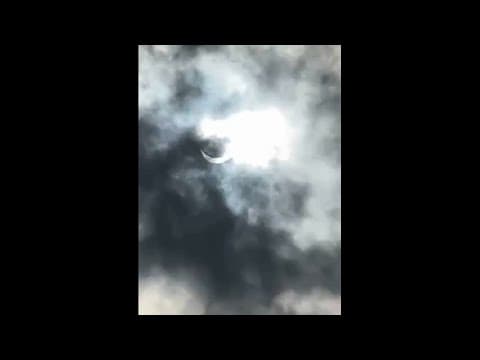 Eclipse video in Deer Park