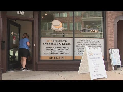 Price of gold, silver soars as Ohioans flock to coin shops