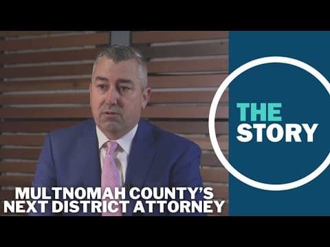 Nathan Vasquez prepares to take on the role of Multnomah County district attorney