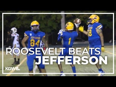 Roosevelt comes back to defeat Jefferson | Friday Night Football