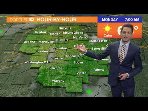 Columbus, Ohio morning forecast | Warm Monday, keeping an eye on possible storms Wednesday