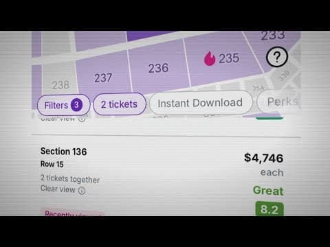 Tickets being taken from customers' accounts on Ticketmaster