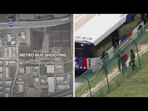 Man killed in shooting on METRO bus in SW Houston | Gunman ran from scene