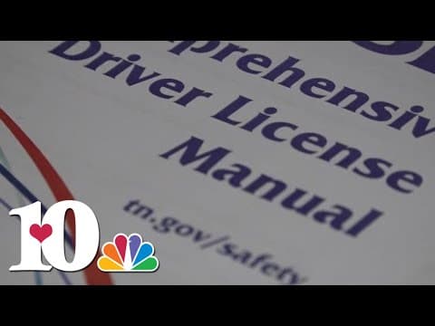 Proposed bill requires Tennessee driver's license knowledge exam to be offered in English only