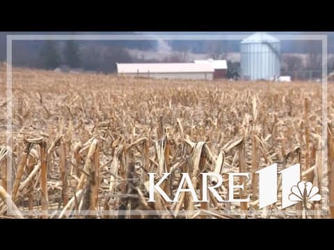 In visit to family farm, Gov. Walz blasts Trump's latest round of tariffs