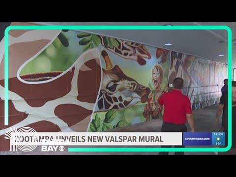 ZooTampa unveils new Valspar mural as part of national series
