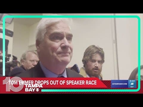AP sources: Tom Emmer withdraws as GOP nominee for speaker