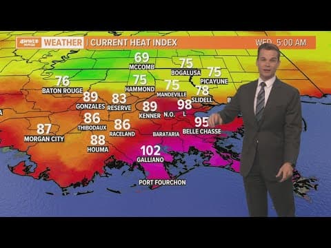Weather: Heat Warning: Heat index topping 113°+ this week