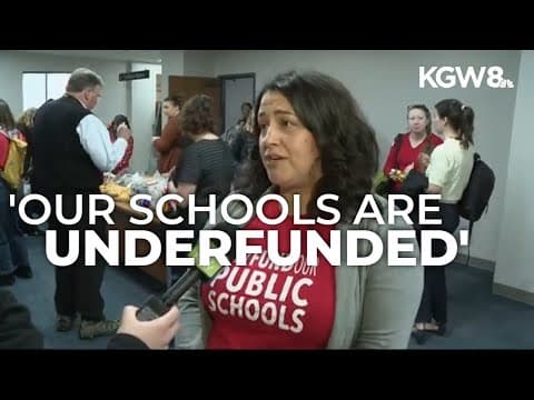 Oregon parents travel to Salem to push lawmakers for more education funding