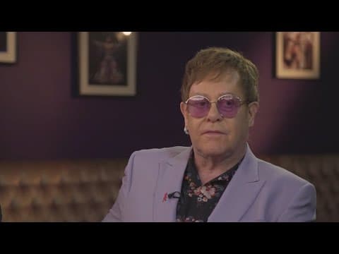 Singer-songwriter Elton John opens up about struggle with vision loss
