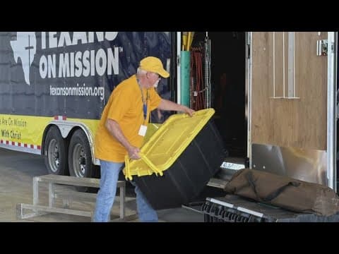 Aftermath of deadly storms in Houston: North Texans heading to help with recovery effort