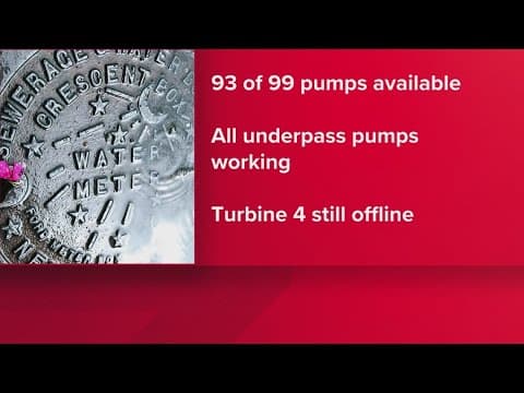 S&WB has 93 working pumps ahead of expected rain