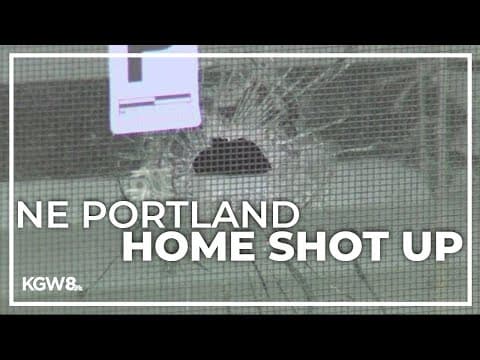 Shots fired at a Northeast Portland home on the first day of the new year