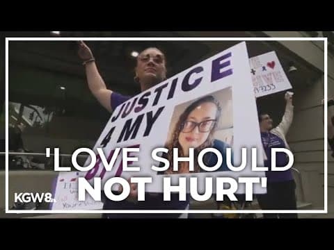 Family of Portland woman killed host domestic violence awareness march