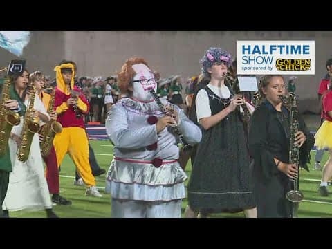 Allen High School Marching Band halftime performance (10.25.24)