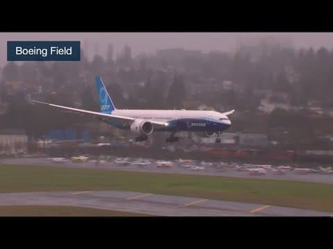 Boeing figuring out what went wrong in tests of 777 X-Plane