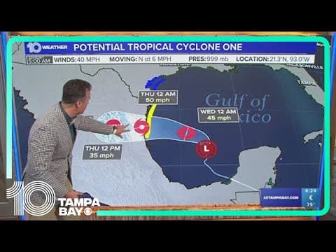 Tracking the Tropics: Potential Tropical Cyclone One to impact parts of Texas coast | June 18, 2024