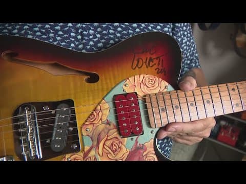 Texans Helping Texans | Katy man uses love of pie, guitars to raise money for charity