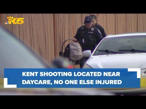 Fatal Kent shooting located on same block as an at-home daycare, no one else injured