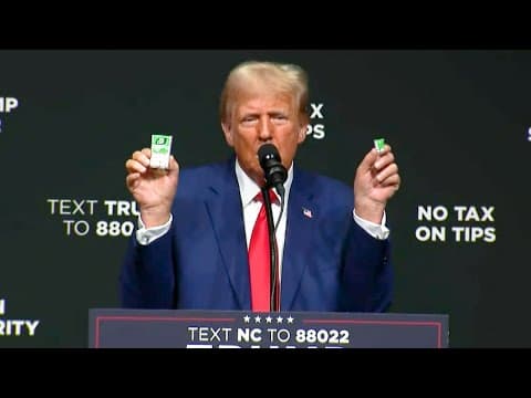 Donald Trump full speech at North Carolina rally