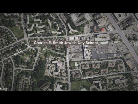 Officers injured after man drove into oncoming pickup traffic outside Jewish day school in Rockville