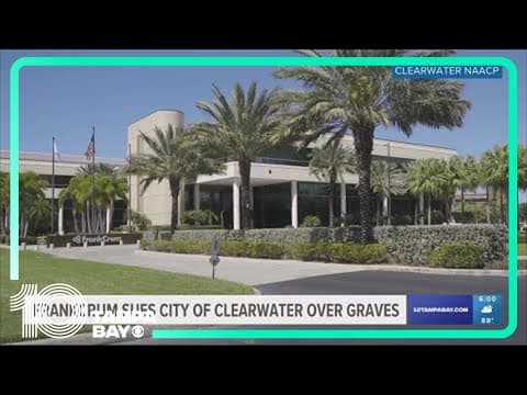 After discovery of more than 300 graves on property site, FrankCrum sues city of Clearwater