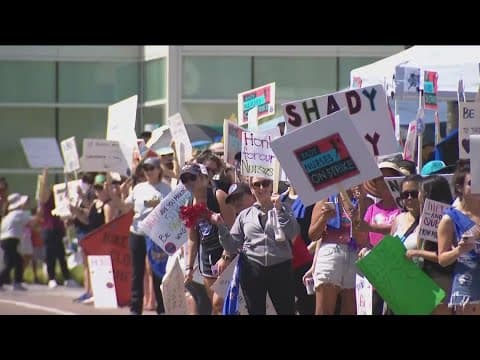 Day two of nurses' strike at Rady Children's Hospital