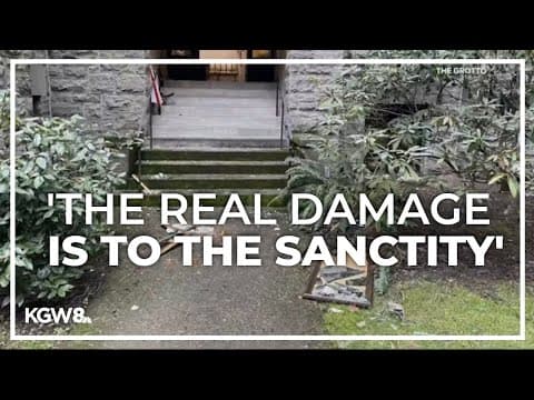 The Grotto in Northeast Portland vandalized during overnight break-in